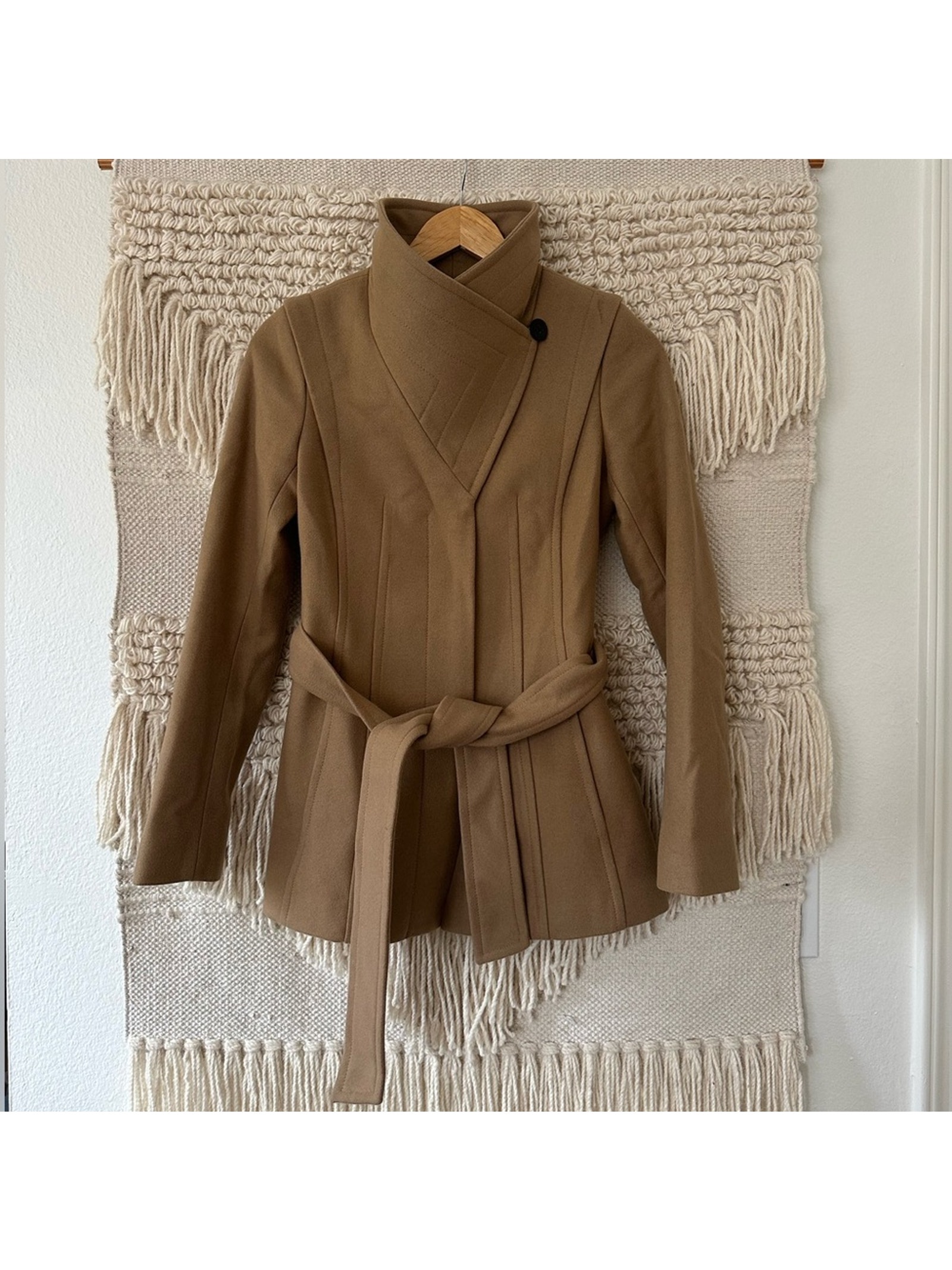 Babaton Spencer Wool Blend Coat
